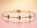 Blush Garden Crystal Bracelet